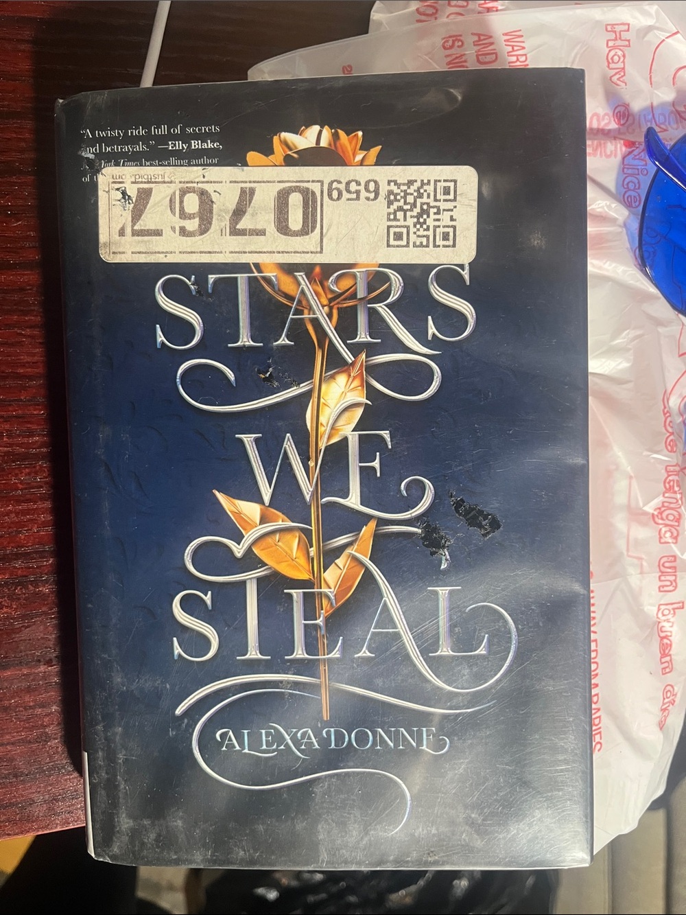 Stars We Steal Hardcover Book - Blue Cover